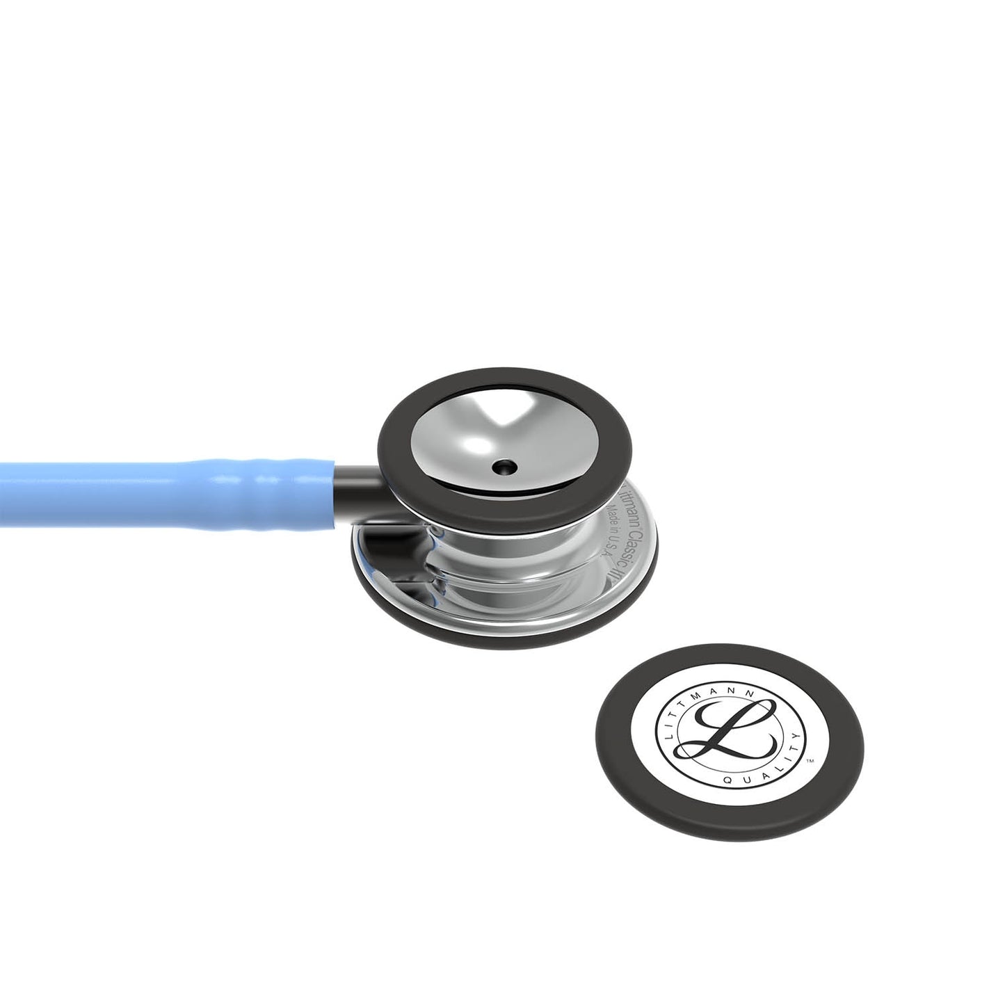 Littmann Classic III Monitoring Stethoscope: Mirror & Ceil Blue - Smoke Stem 5959 Stethoscopes 3M Littmann   