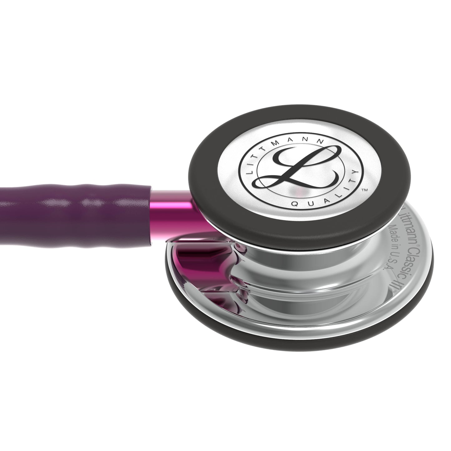Littmann Classic III Monitoring Stethoscope: Mirror & Plum - Pink Stem 5960 Stethoscopes 3M Littmann   
