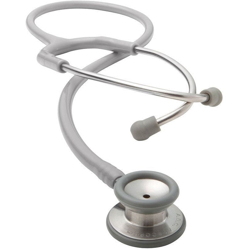 Adscope® 604 Pediatric Clinician Stethoscope Stethoscopes ADC Gray  
