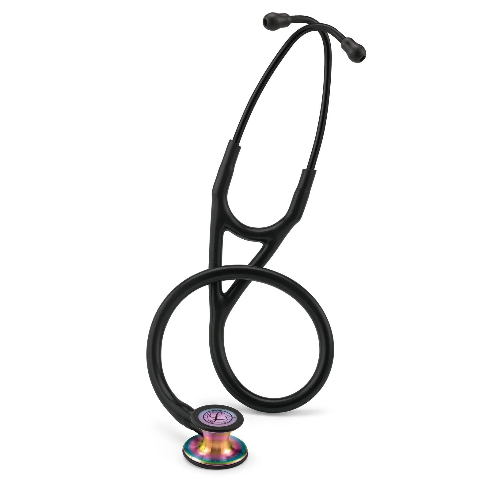 Littmann Cardiology IV Diagnostic Stethoscope: Black & Rainbow 6165 Stethoscopes 3M Littmann   