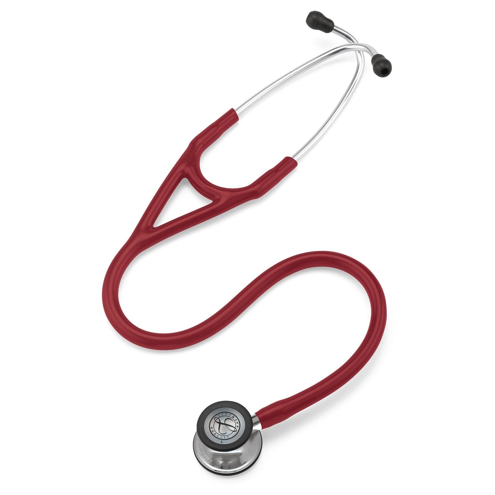 Littmann Cardiology IV Diagnostic Stethoscope: Burgundy & Mirror-Finish 6170 Stethoscopes 3M Littmann   