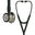 Littmann Cardiology IV Diagnostic Stethoscope: Black & Champagne-Finish 6179