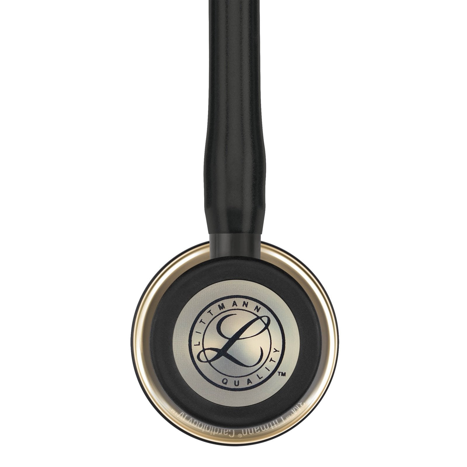 Littmann Cardiology IV Diagnostic Stethoscope: Black & Champagne-Finish 6179 Stethoscopes 3M Littmann   