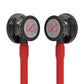 Littmann Cardiology IV Diagnostic Stethoscope: Red & Smoke - Limited Edition Featuring Red Logo Diaphragm & Engraved Heart 6182 - ANCC NTI Stock 3M Littmann