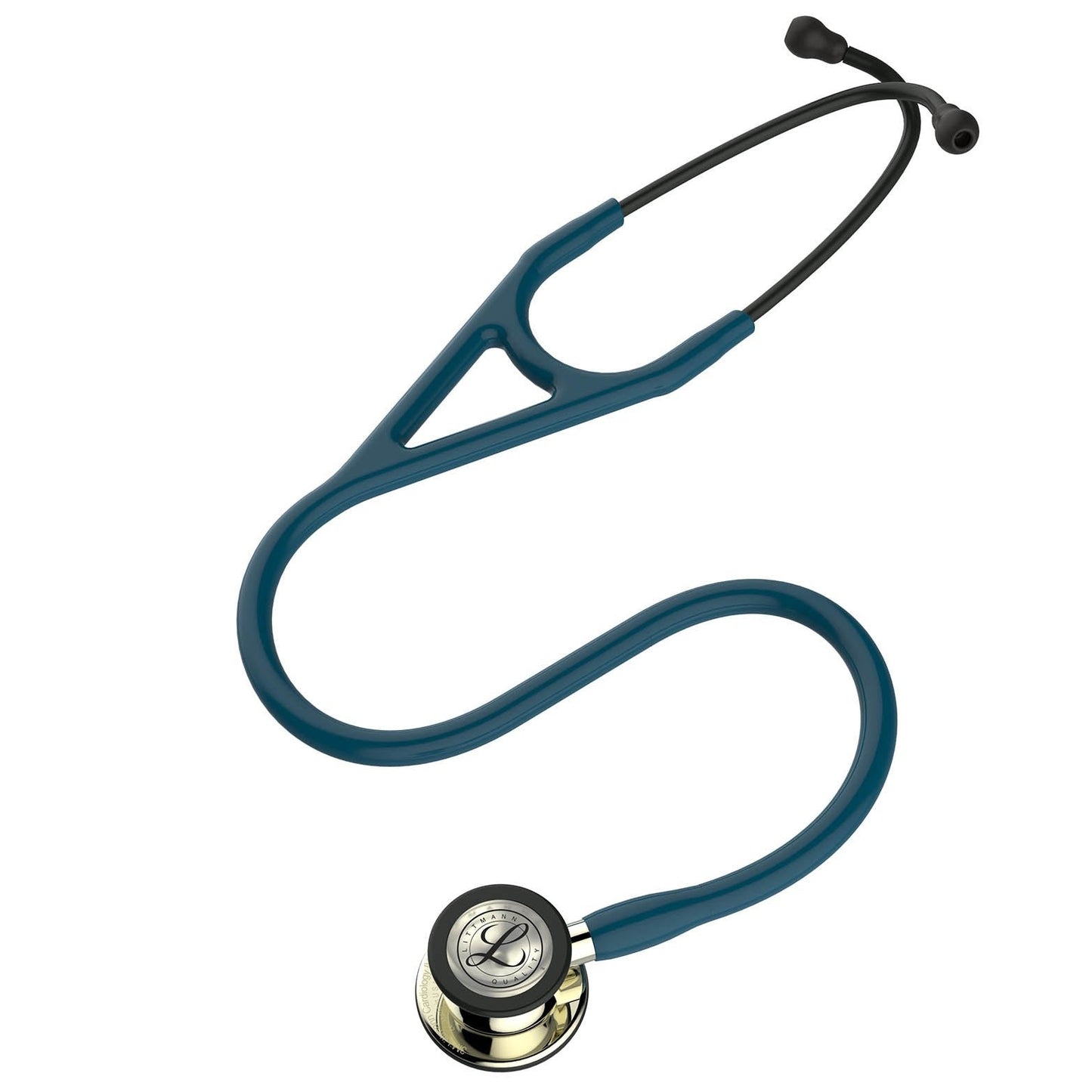 Littmann Cardiology IV Diagnostic Stethoscope: Champagne & Caribbean Blue 6190 Stethoscopes 3M Littmann   