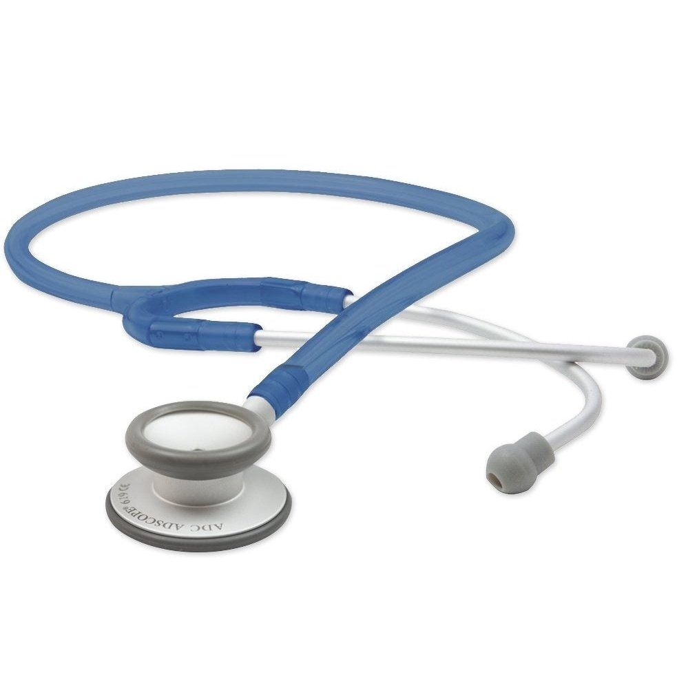 Adscope® Lite 619 Ultra-lite Clinician Stethoscope Stethoscopes ADC Sapphire Ice  
