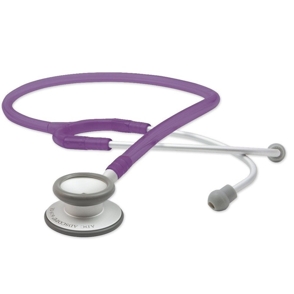 Adscope® Lite 619 Ultra-lite Clinician Stethoscope Stethoscopes ADC Amethyst  