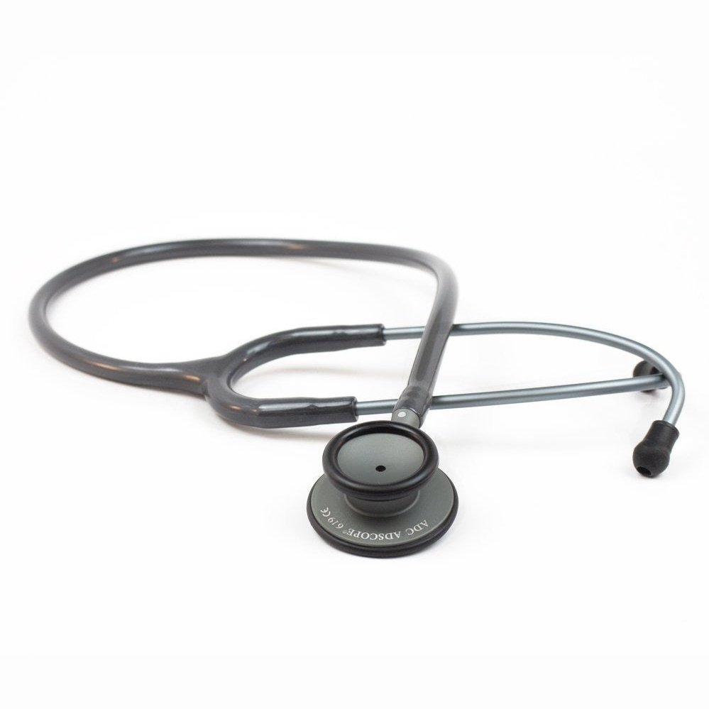 Adscope® Lite 619 Ultra-lite Clinician Stethoscope Stethoscopes ADC Smoke  