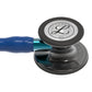 Littmann Cardiology IV Diagnostic Stethoscope: Polished Smoke & Navy - Blue Stem 6202 Stethoscopes 3M Littmann   
