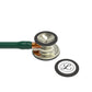 Littmann Cardiology IV Diagnostic Stethoscope: Polished Champagne & Hunter Green - Orange Stem 6206 Stethoscopes 3M Littmann   