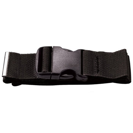 Nylon Gait Transfer Belt - Plastic Buckle - 58" Accessories Prestige Black