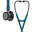 Littmann Cardiology IV Diagnostic Stethoscope: Smoke & Caribbean Blue - Mirror Stem 6234