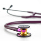 Littmann Cardiology IV Diagnostic Stethoscope: Polished Rainbow & Plum - Violet Stem 6239 Stethoscopes 3M Littmann   