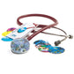 Vistascope™ Acrylic Clinician Stethoscope Stethoscopes ADC Burgundy  