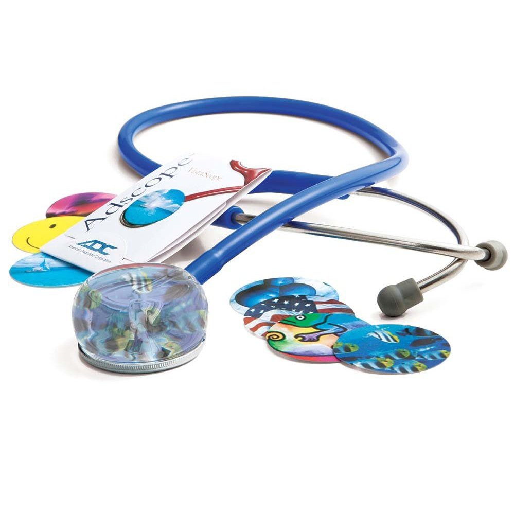 Vistascope™ Acrylic Clinician Stethoscope Stethoscopes ADC Royal Blue  