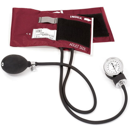 Standard Aneroid Sphygmomanometer Accessories Prestige Burgundy  