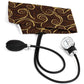 Standard Aneroid Sphygmomanometer Accessories Prestige Chocolate Golden Swirls  