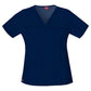 Dickies Women's Utility Gen Flex V-Neck Scrub Top Scrubs Dickies XS Navy Blue 
