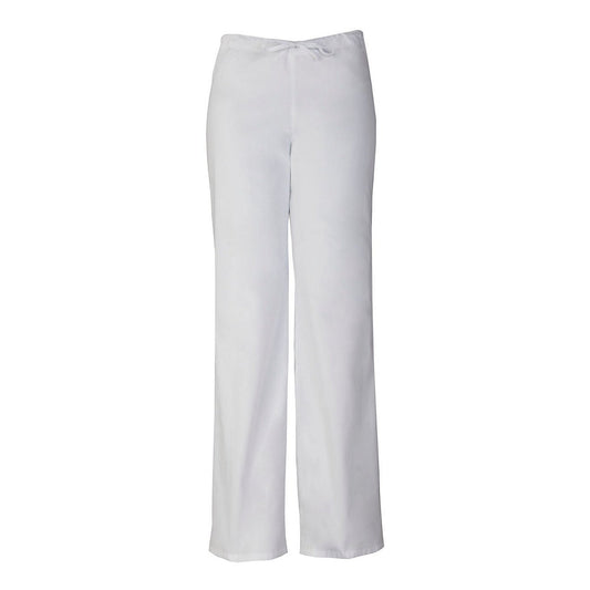 Dickies EDS Unisex Drawstring Scrub Pant - Petite Scrubs Dickies S White