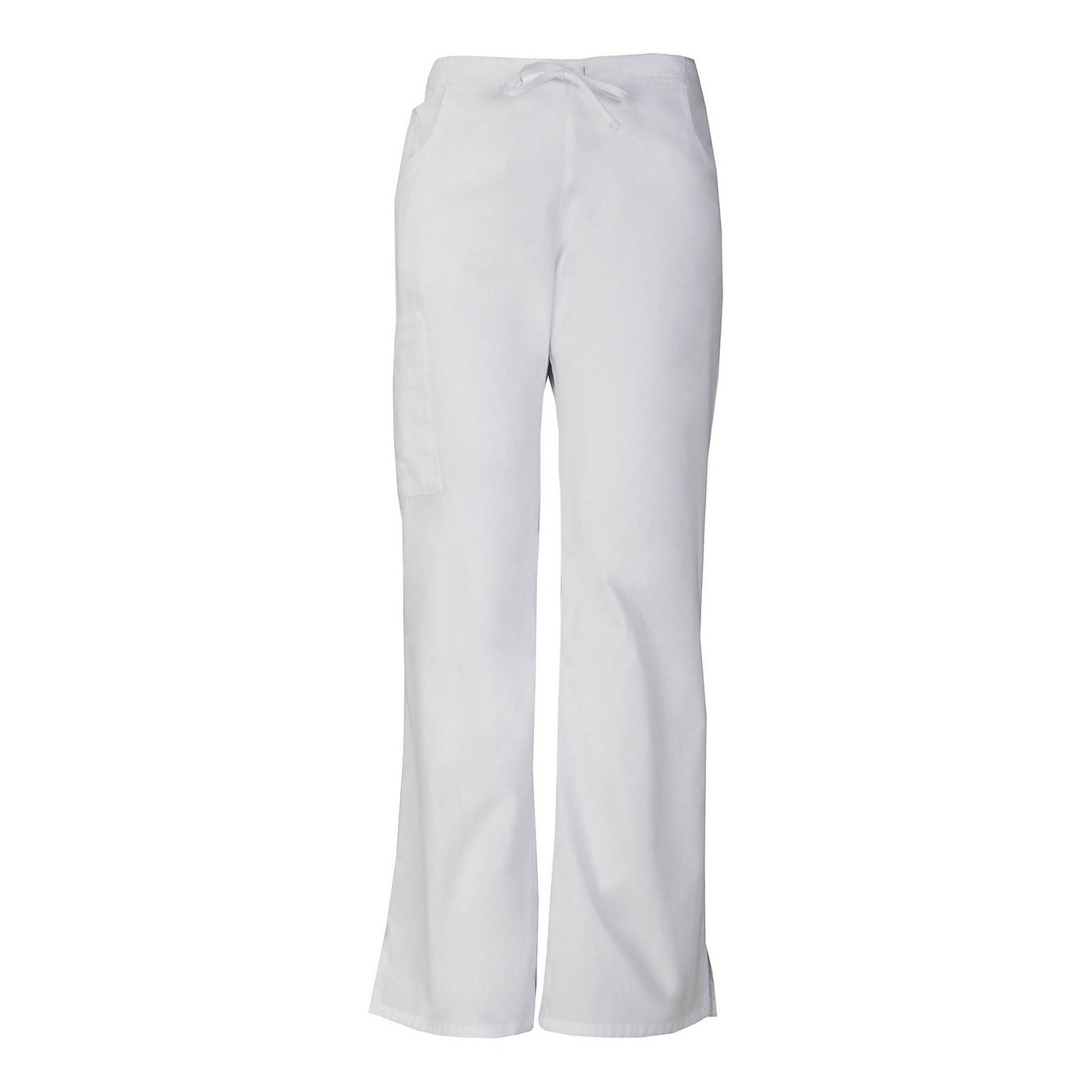 Dickies EDS Women's Flare Leg Back Elastic Scrub Pant - Tall Scrubs Dickies S White 