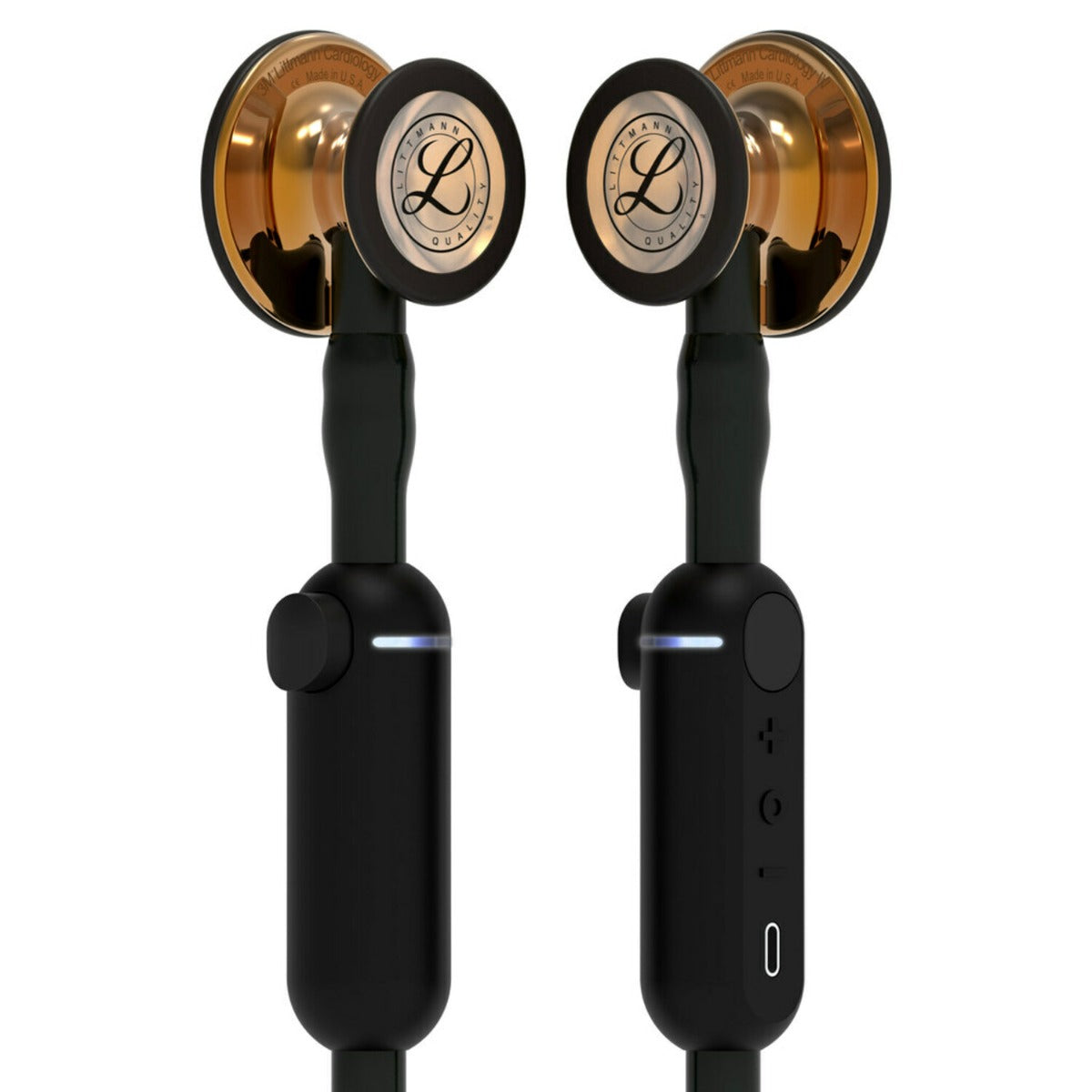 Littmann CORE Digital Stethoscope - 8870 High Polish Copper & Black Stethoscopes 3M Littmann   