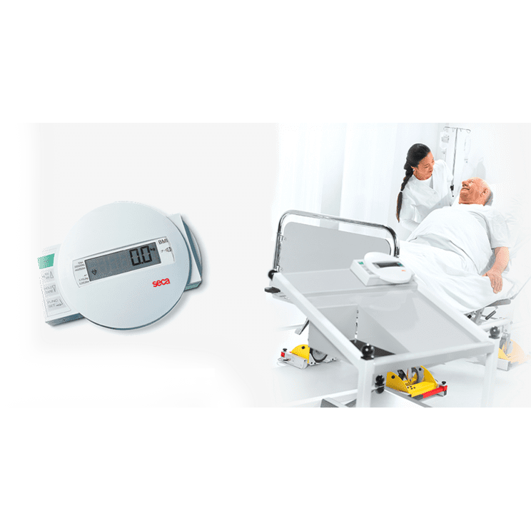 Seca Digital Bed & Dialysis Scales with Equipment Trolley Scales Seca   