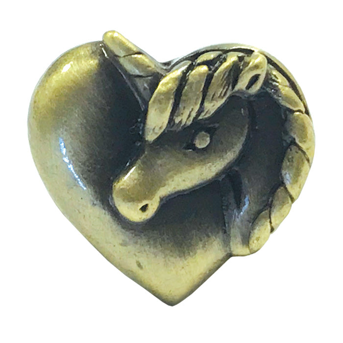 3D Stethoscope Jewelry - Unicorn Heart - Antique Bronze Accessories Prestige   