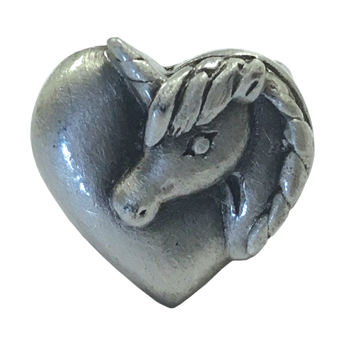 3D Stethoscope Jewelry - Unicorn Heart - Antique Tin Accessories Prestige   