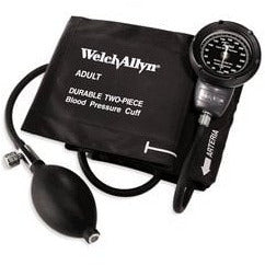 Welch Allyn Tycos DS48 Pocket Aneroid Sphygmomanometer with DuraShock Gear Free with 2 Piece Size 11 Adult Cuff  Welch Allyn   