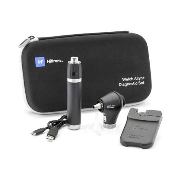 Welch Allyn 3.5V Diagnostic Set - MacroView Plus LED Otoscope Diagnostic Sets Welch Allyn   