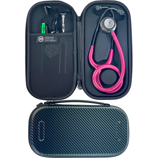 Pod Technical Classicpod Micro Stethoscope Case for Littmann Classic Stethoscopes - Carbon  Pod Technical Specialist Cases   