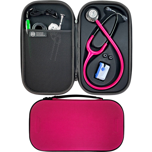 Pod Technical Cardiopod II Stethoscope Case for all Littmann Stethoscopes - Raspberry  Pod Technical Specialist Cases   