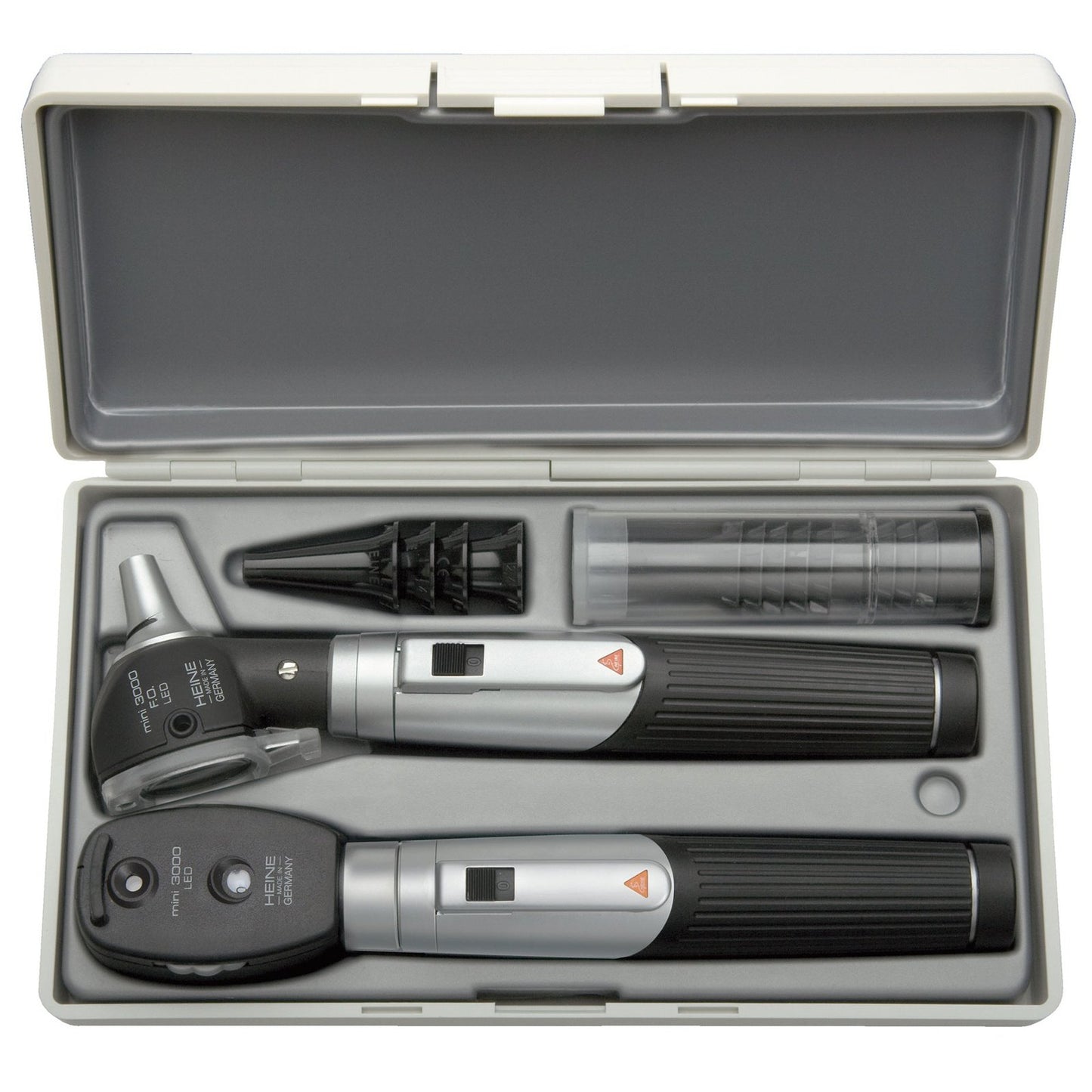 HEINE mini3000 Diagnostic Set with AA Battery Handles Stethoscopes Heine   