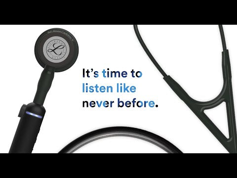 Littmann CORE Digital Stethoscope - 8890 Mirror Chestpiece & Black Stethoscopes 3M Littmann