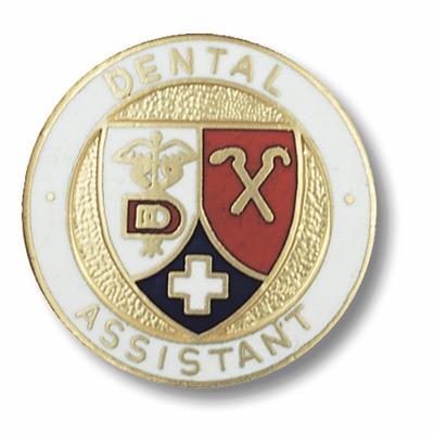 Emblem Pin-Dental Assistant Stethoscopes Prestige   