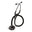 Littmann Master Cardiology Stethoscope: Black & Smoke Finish 2176