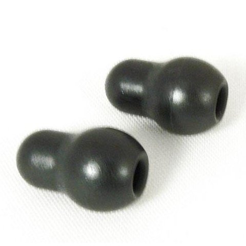 Littmann Soft Sealing Black Ear Tips Large Push/Snap On Stethoscopes 3M Littmann   