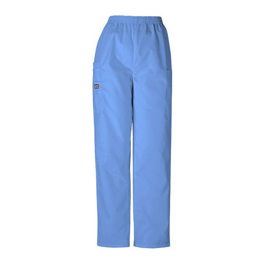 Cherokee WorkWear Women's Elastic Waist Scrub Pant - Tall Scrubs Cherokee   
