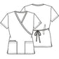 Cherokee WorkWear Women's Mock Wrap Tunic Scrub Top Scrubs Cherokee   