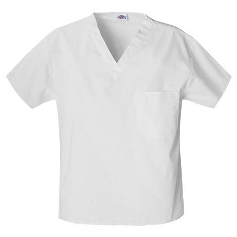 Dickies EDS Unisex V-Neck Scrub Top Scrubs Dickies   