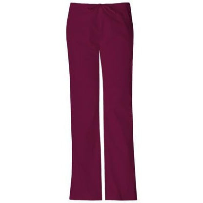 Dickies EDS Women's Flare Leg Scrub Pant - Petite Scrubs Dickies XL Wine