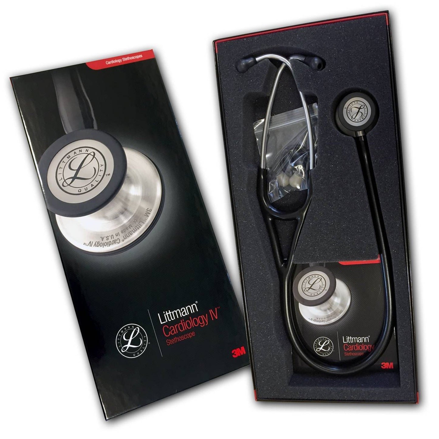 Littmann Cardiology IV Diagnostic Stethoscope 22": Black 6151 Stethoscopes 3M Littmann   