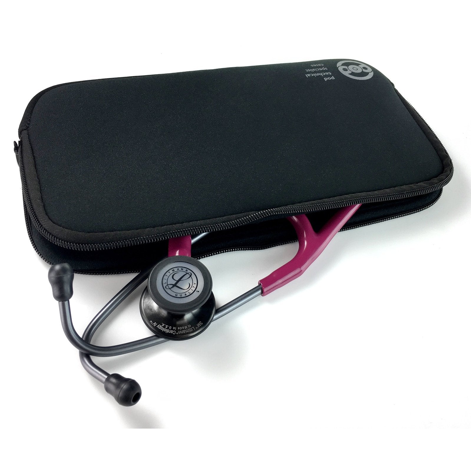 neopod Stethoscope Case - Pod Technical Soft Carry Case - Black Stethoscopes Pod Technical Specialist Cases   